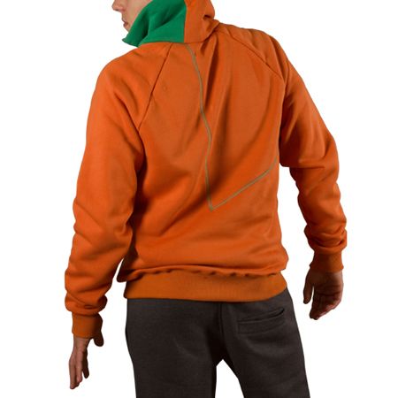 Mleko sweatshirt Warmup (orange/green)