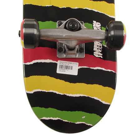 Speed Demons Skateboard Torn 7.5 (rasta)
