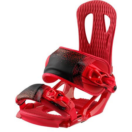 Head Snowboard Bindings NX One red - red