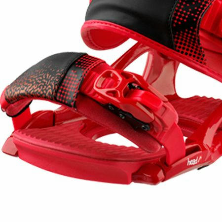 Head Snowboard Bindings NX One red