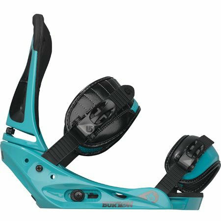 Mens Burton Custom Snowboard Bindings teal