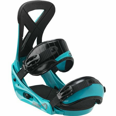 burton teal bindings