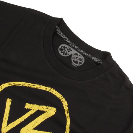 Von Zipper Scratchy T-Shirt (black)