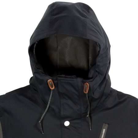 Mens Holden Varsity Snowboard Jacket (black/flint)