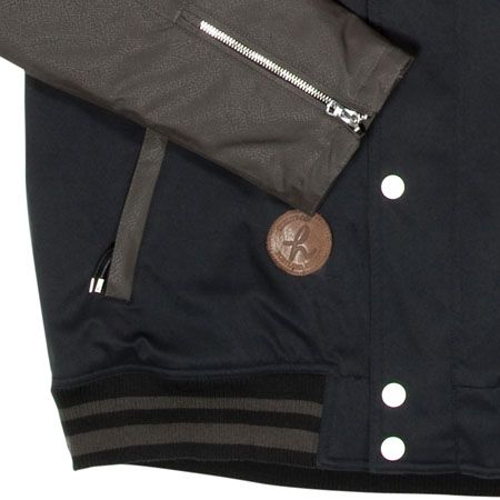 varsity snowboard jacket