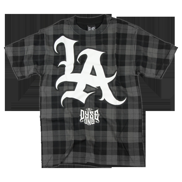 Dyse One La Plaid T-Shirt (blk)