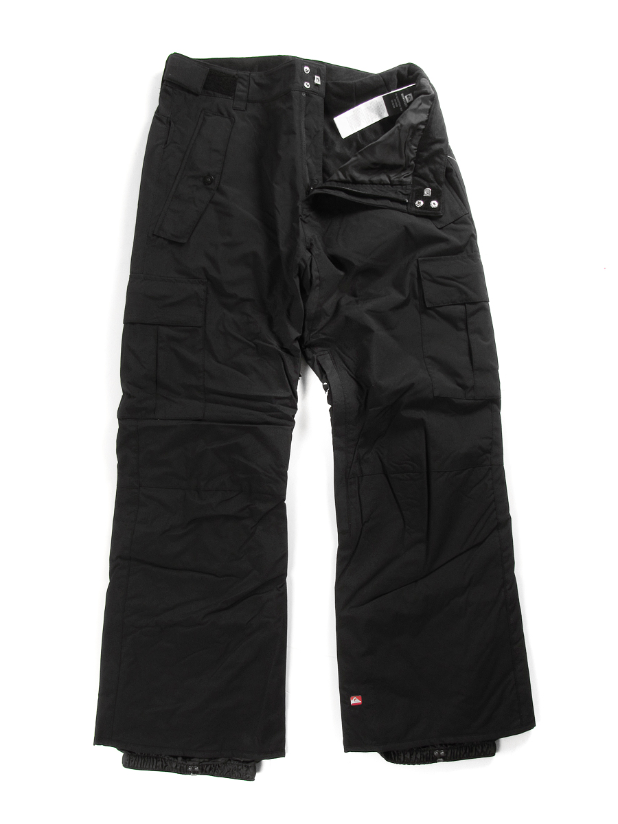 Mens Quiksilver KKMSP144 Snowboard Pants (black)