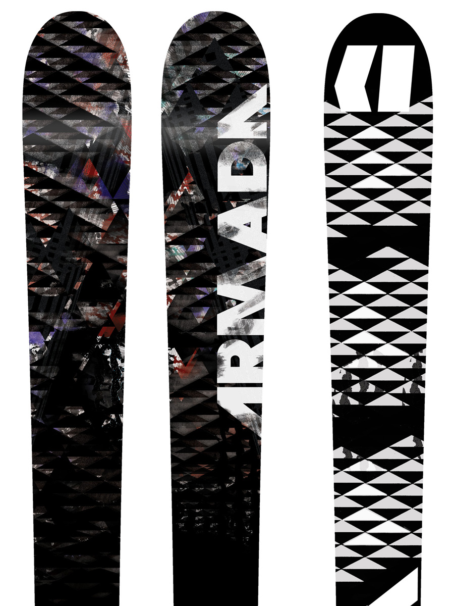 Armada Freestyle Skis El Rey with Head Mojo 11 Bindings (multicolor) 100370