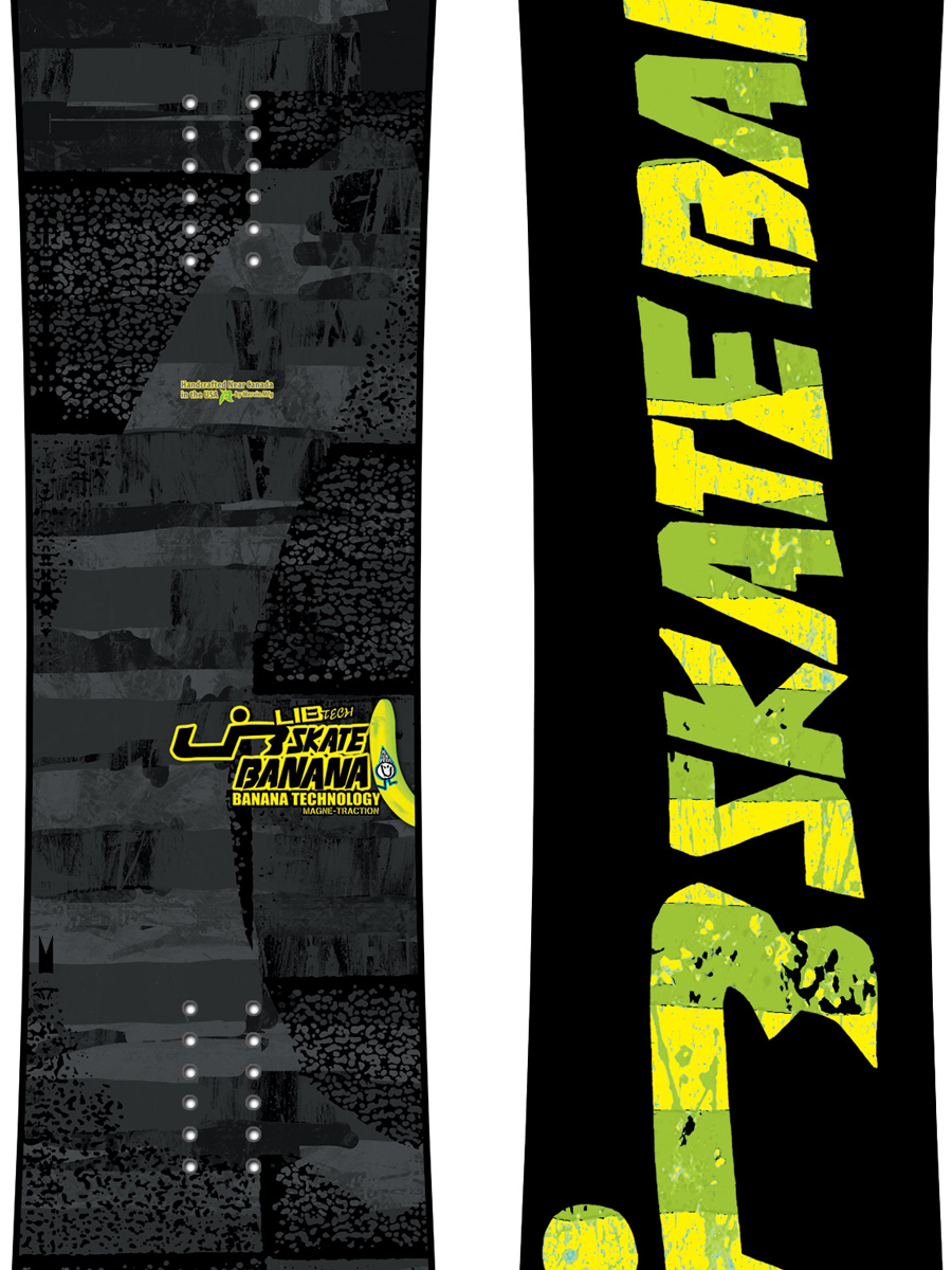 Herren Lib Tech Snowboard Skate Banana 156 (gbk)