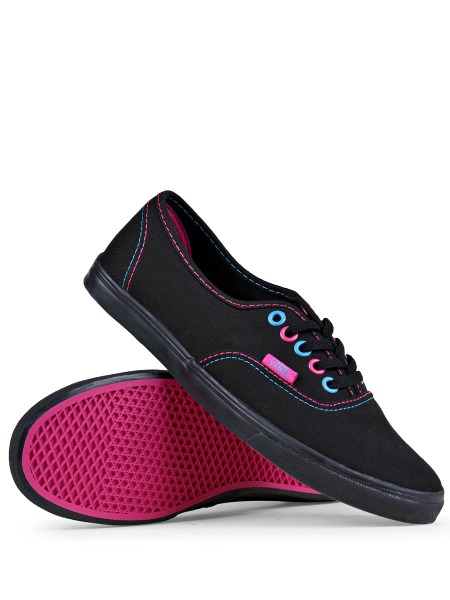 Vans Shoes Authentic Lo Pro (black/pink 