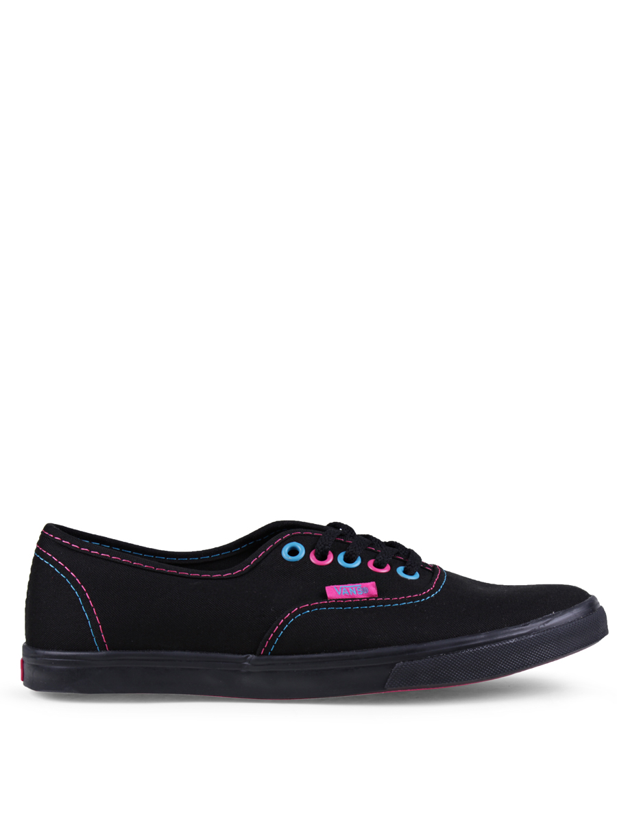 Vans Shoes Authentic Lo Pro (black/pink/blue)