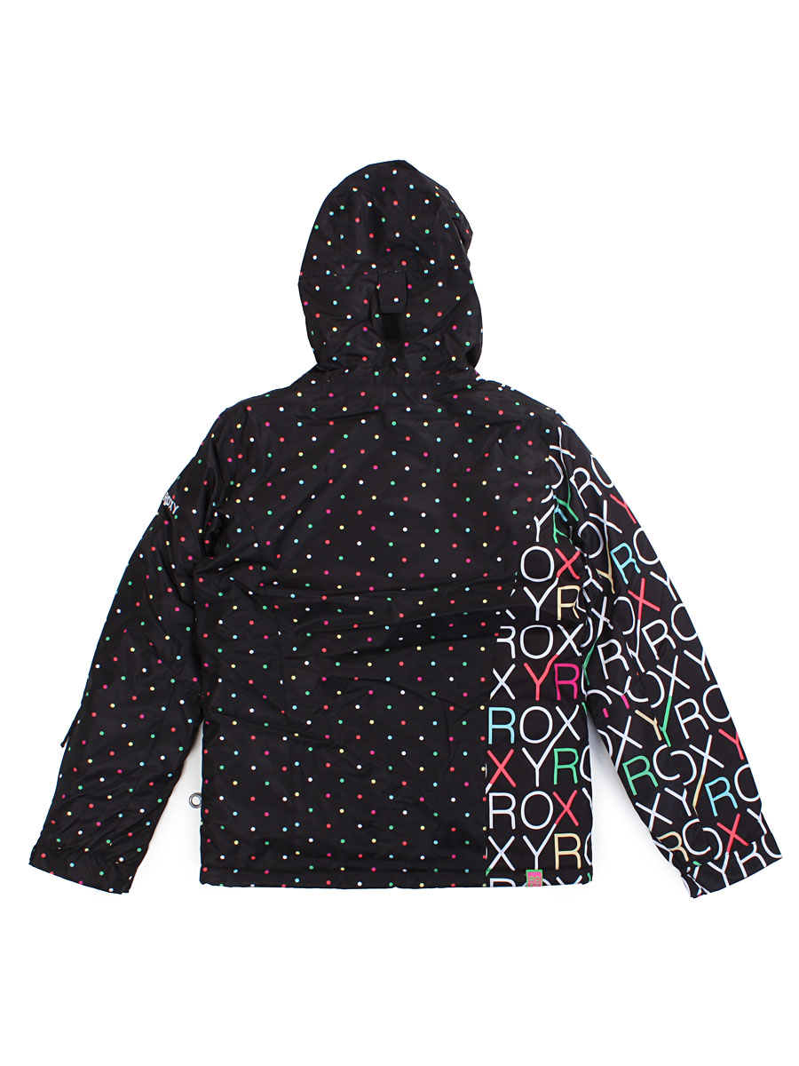 Roxy XKTSJ063 Snowboard Jacket Wmn - black (rainbow dot trb)