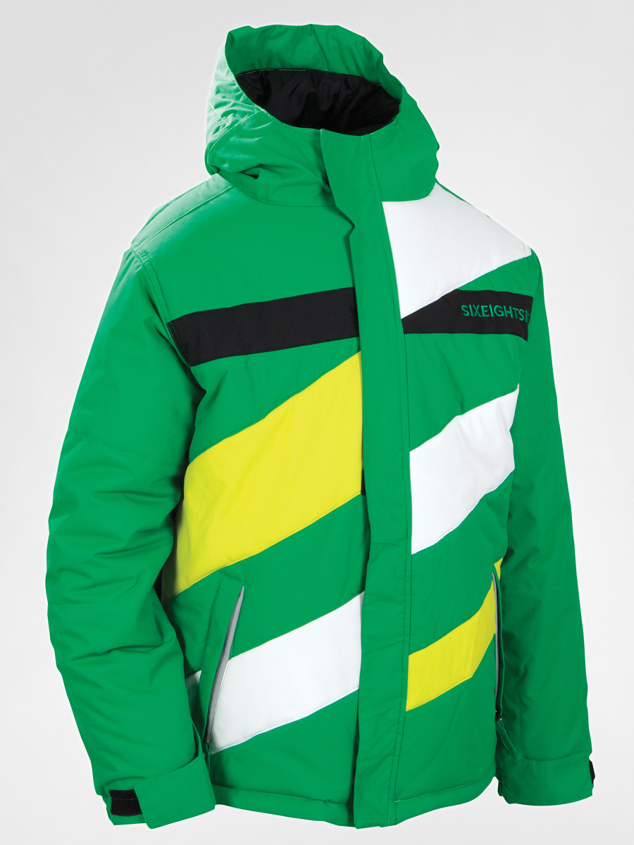 686 Boy's Snowboard Jacket Mannual Puffy (kelly green)