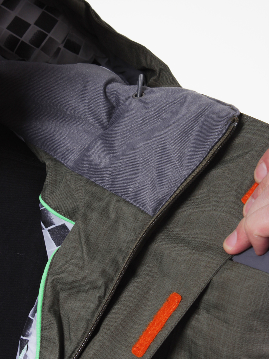 Mens SUB Industries Neurosis snowboard jacket (olive)