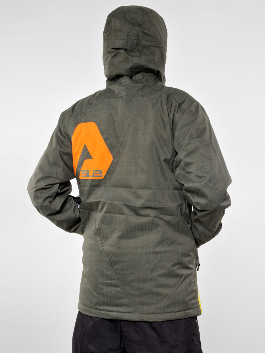 Mens SUB Industries Neurosis snowboard jacket (olive)