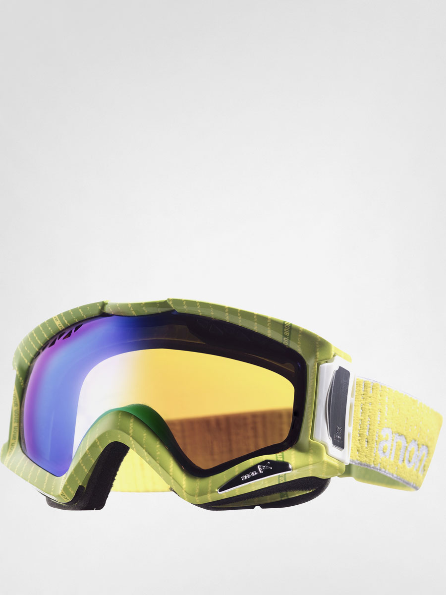 Anon Realm Goggles (PrtMir/Pinstrp/GrnSl)