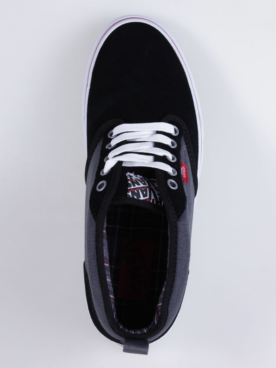 Vans Atwood Mid Shoes black (black/grey/red)