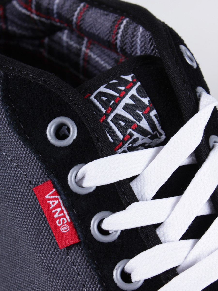 Vans Atwood Mid Shoes (black/grey/red)
