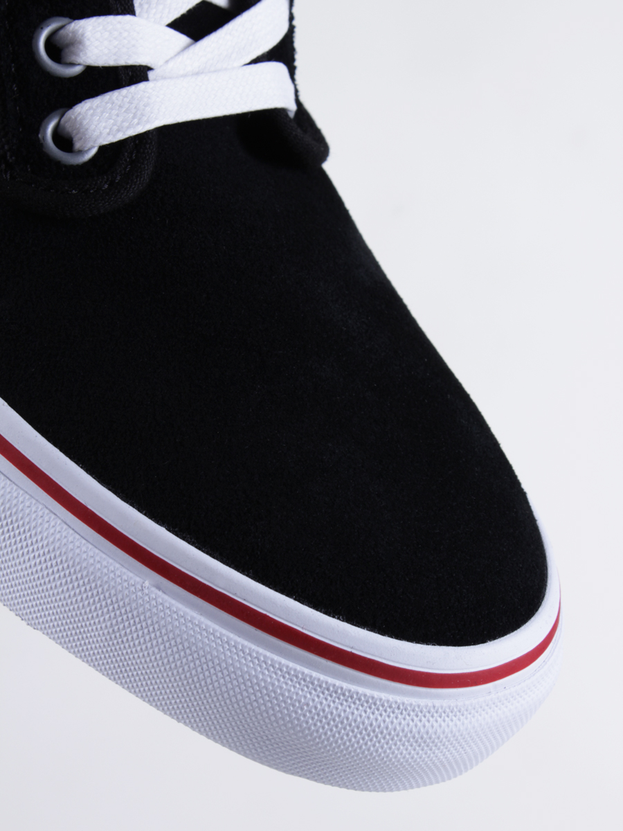 Vans Atwood Mid Shoes (black/grey/red)