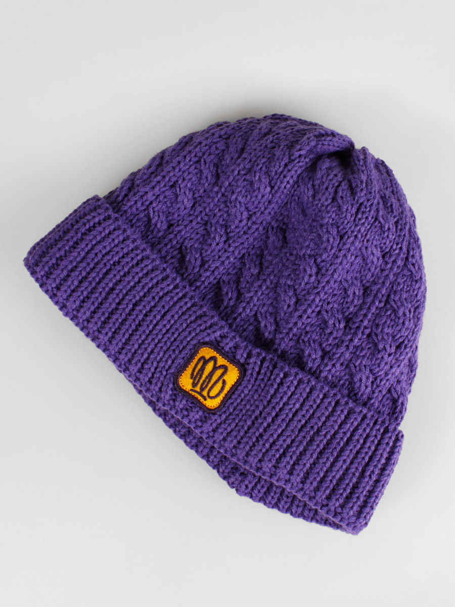 Malita beanie Plait (violet)