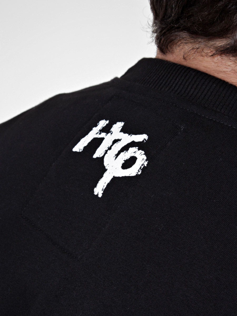 Diil Gang hoodie Harvard (black)