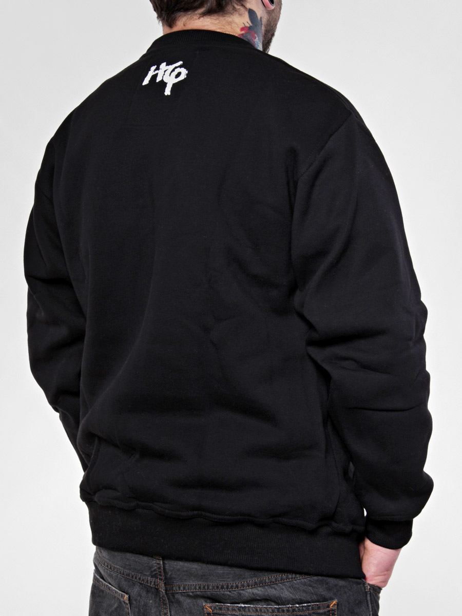 Diil Gang hoodie Harvard (black)