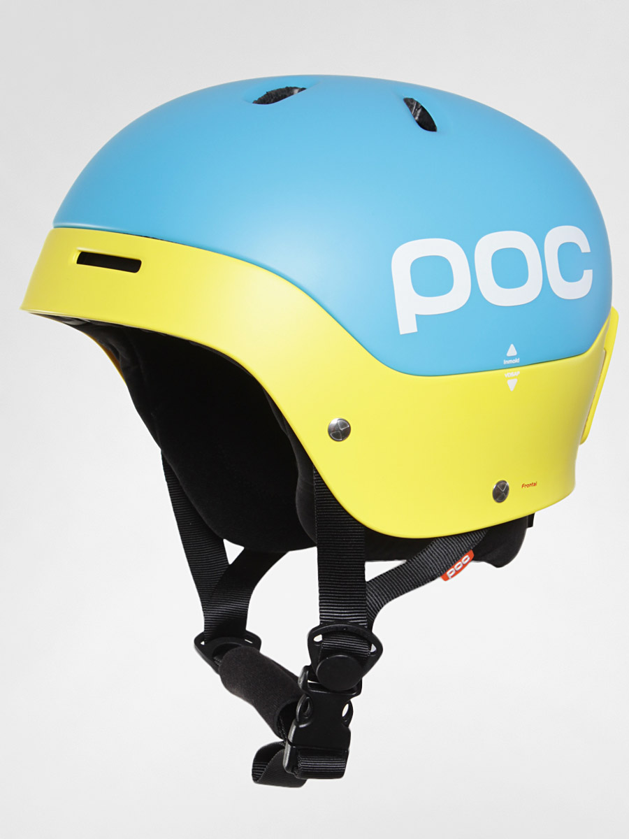 Mens POC helmet Frontal (blue/yellow)