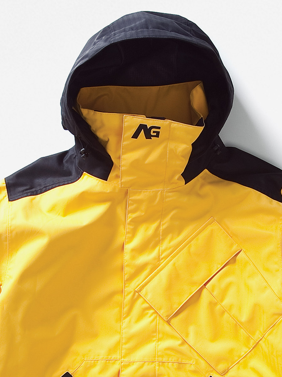Mens Analog snowboard jacket Asset (corp yellow/true black)
