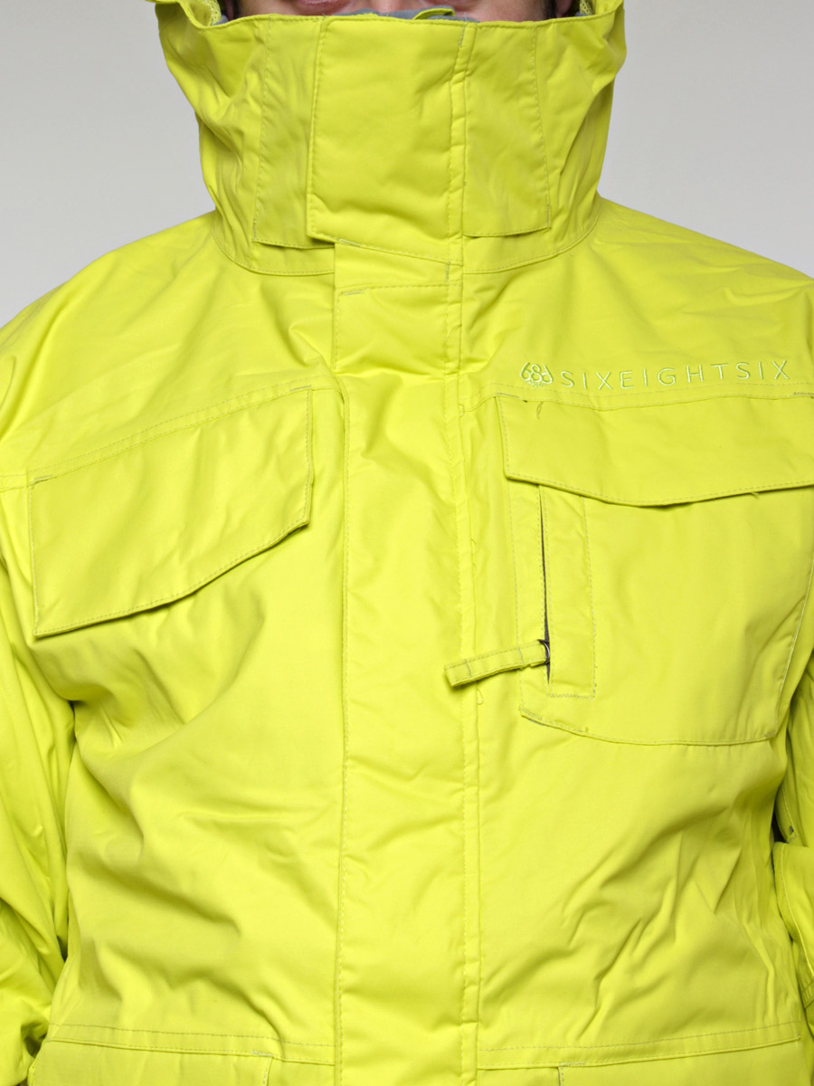 Mens 686 snowboard jacket Smarty Command (acid)