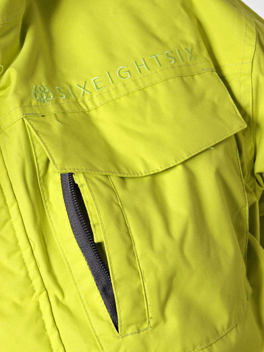 Mens 686 snowboard jacket Smarty Command (acid)