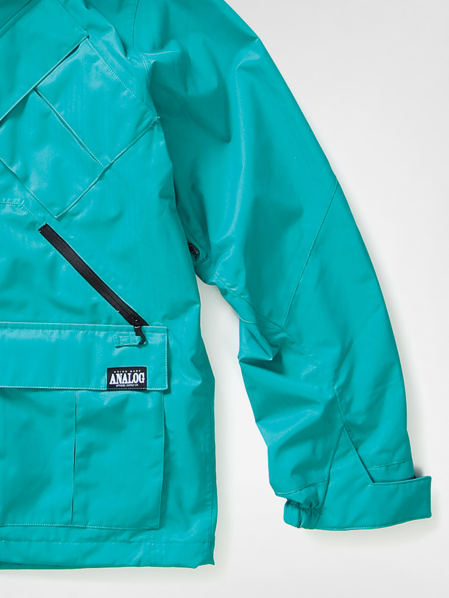 Analog snowboard jacket Asset (teal)