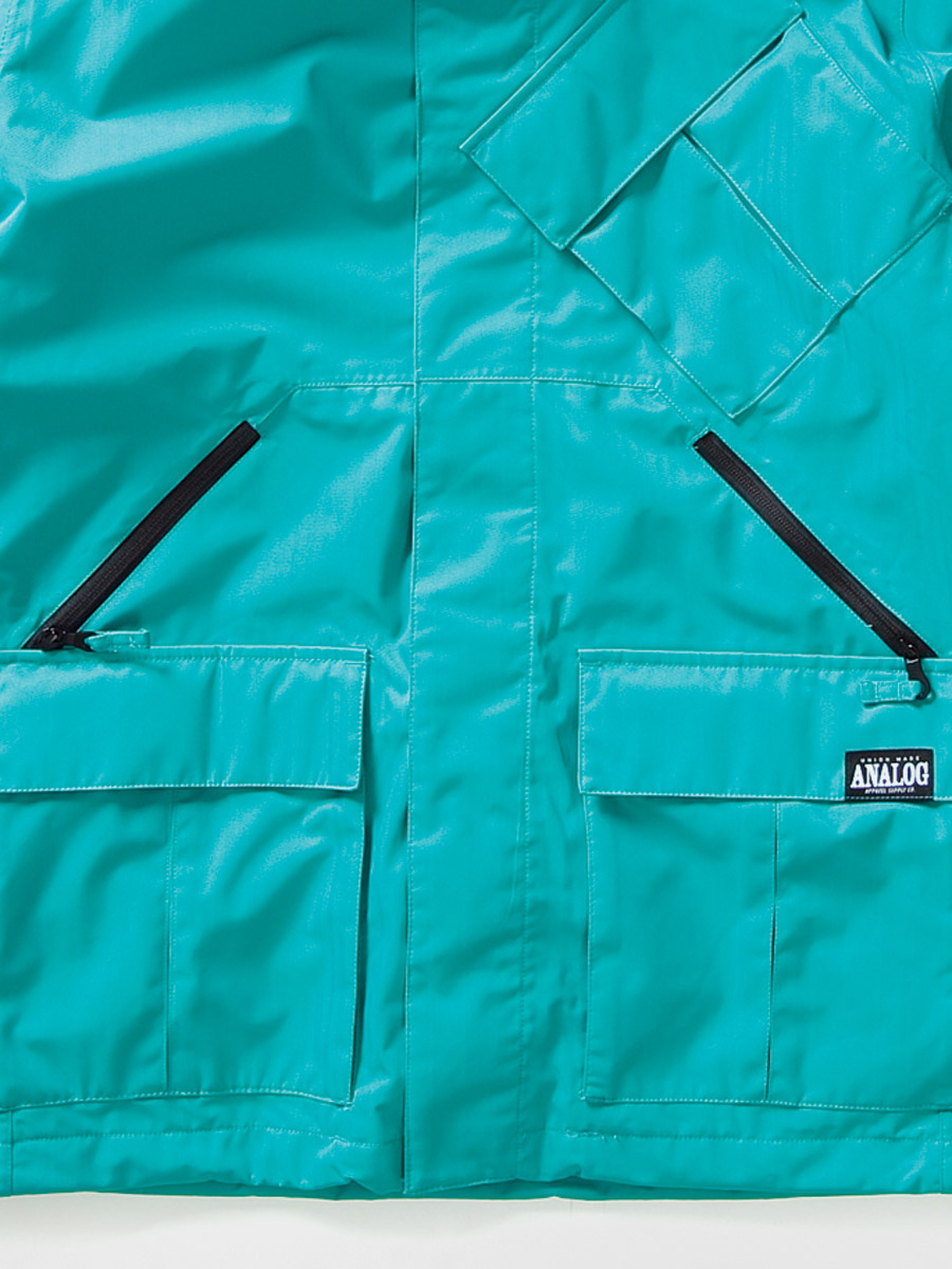 Mens Analog snowboard jacket Asset (teal)