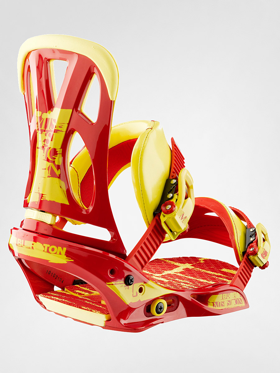 Burton snowboard bindings Mission Restricted - multicolor (heat japan)