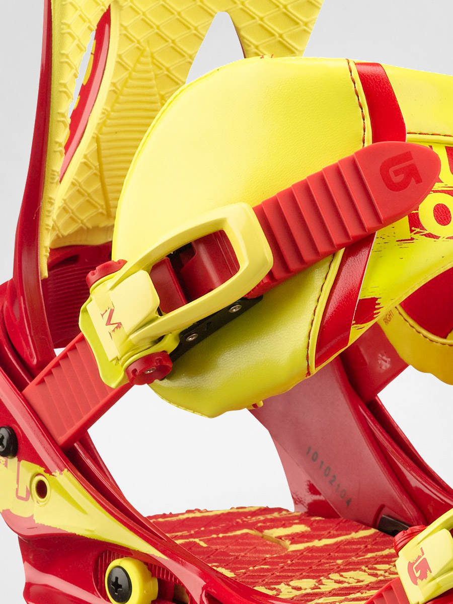 Mens Burton snowboard bindings Mission Restricted (heat japan)