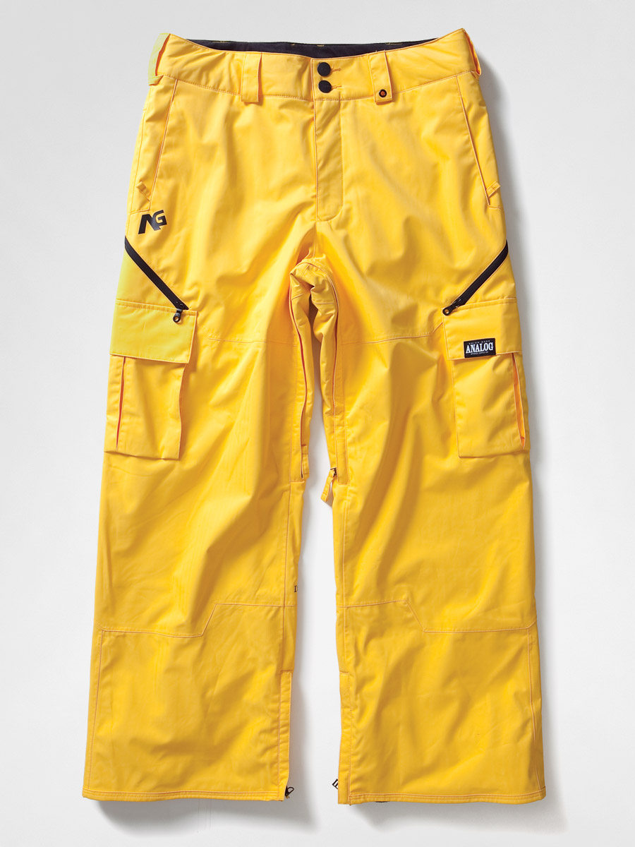 Mens Analog snowboard pants Asset (corp yellow)