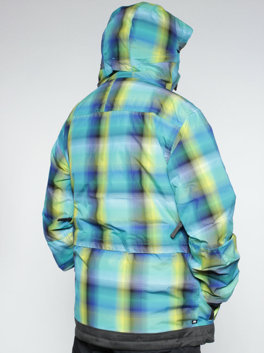 686 plaid snowboard jacket