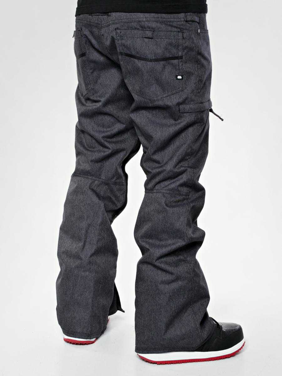 686 snowboard pants Reserved Raw (black denim)