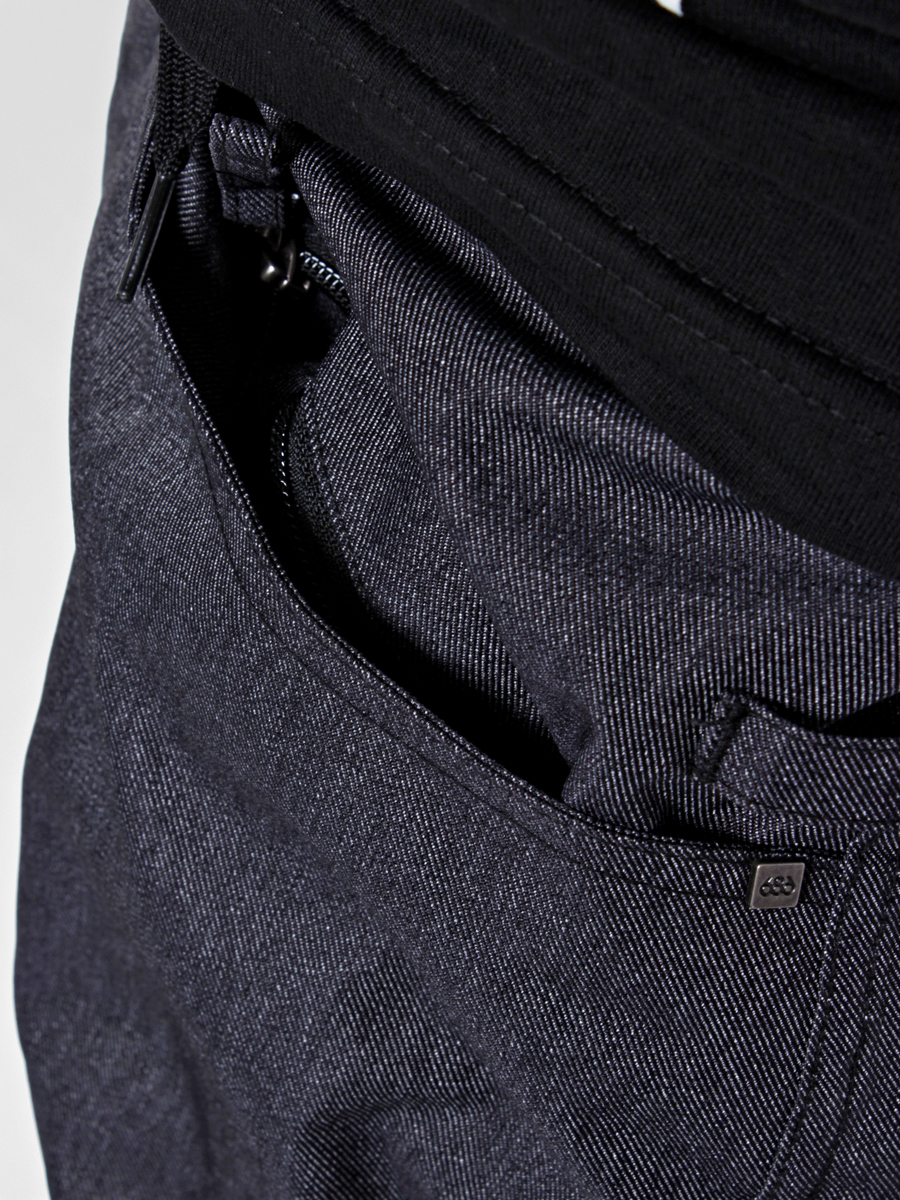 686 snowboard pants Reserved Raw (black 