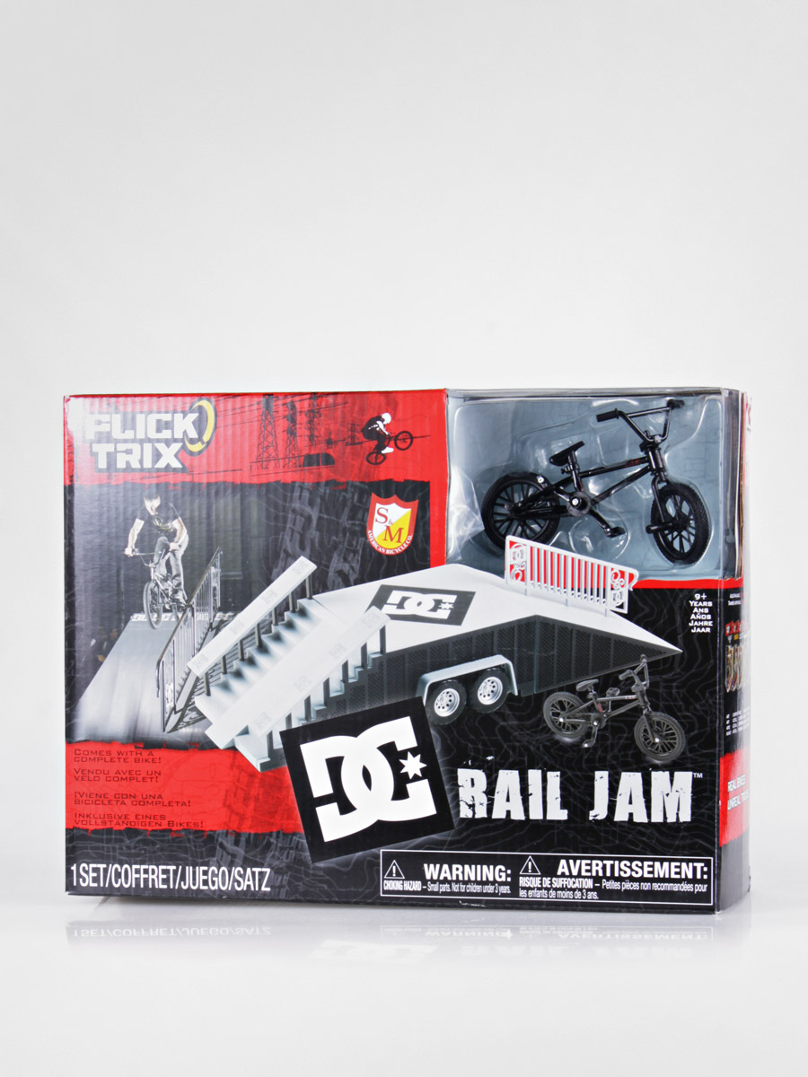 Flick Trix Finger BMX Bicycle S&M Rail Jam 01 black