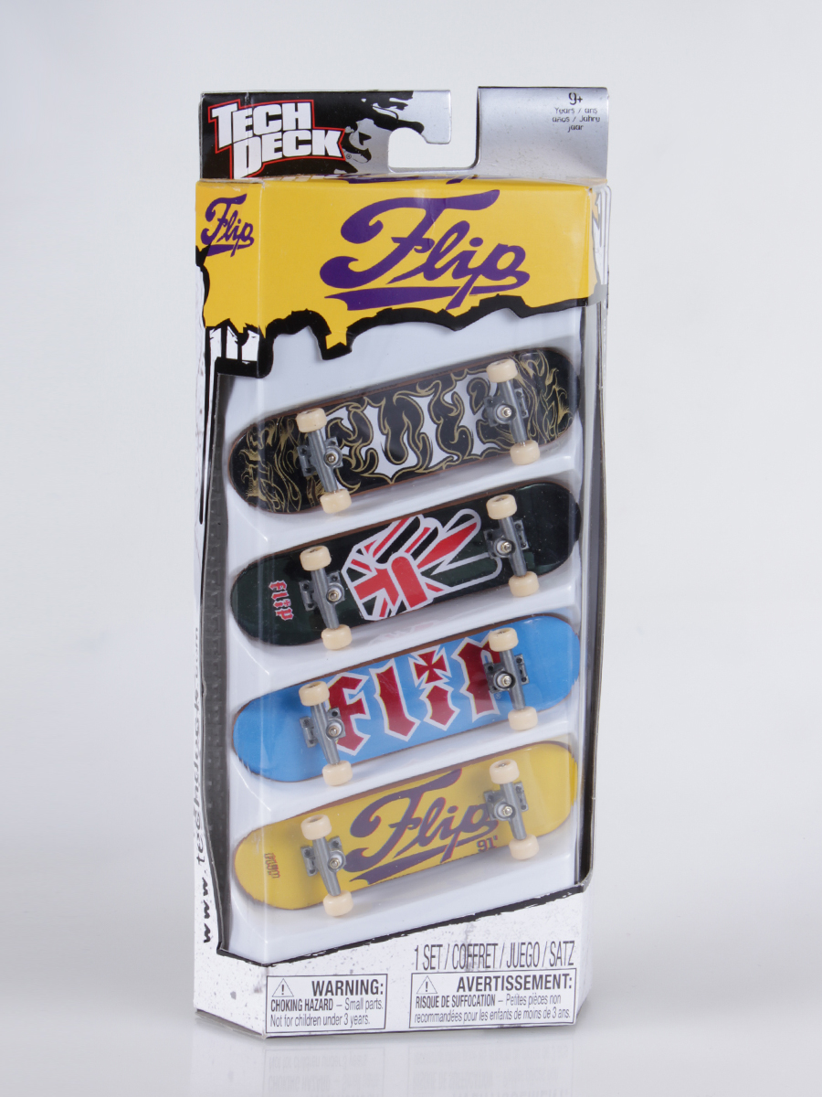 Tech Deck Fingerboard Flip 4Pack 04 