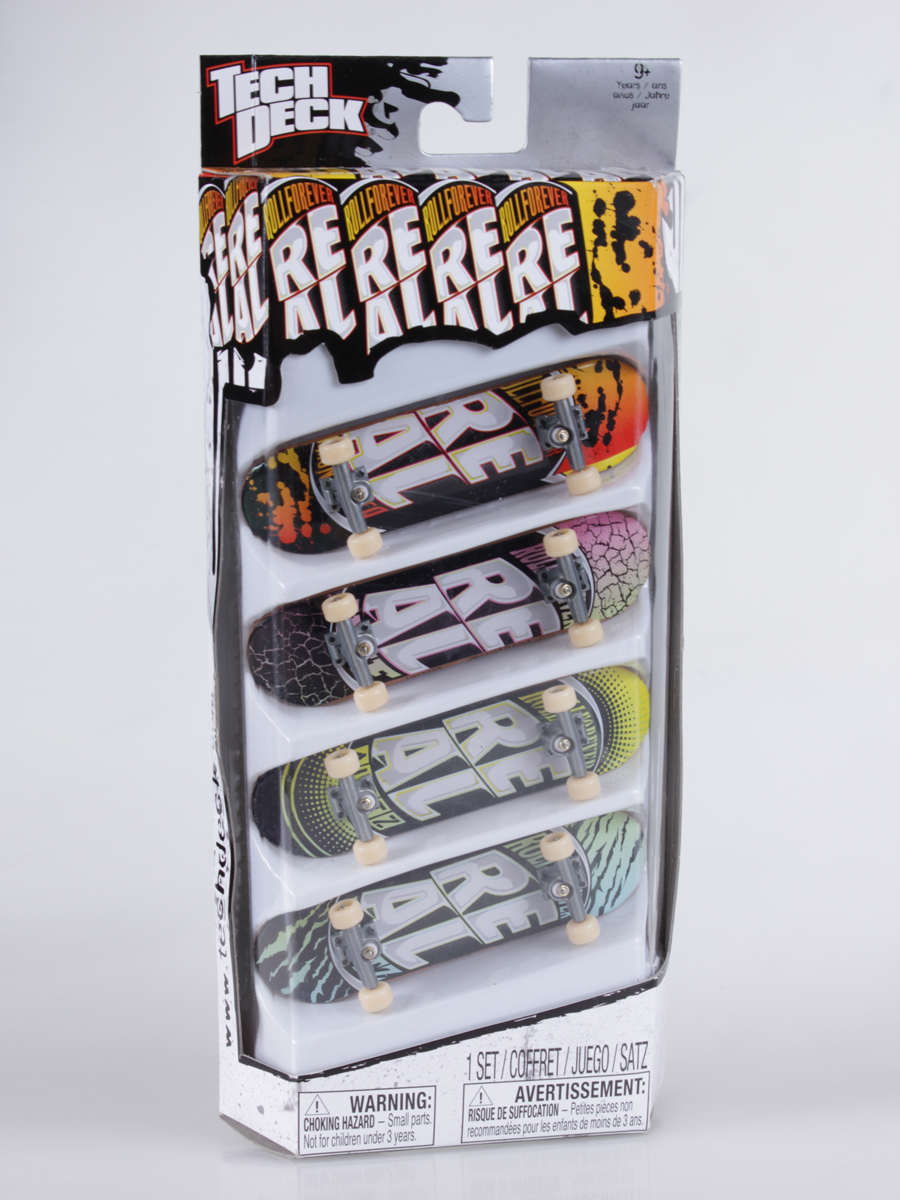 Tech Deck Fingerboard Real 4Pack 01