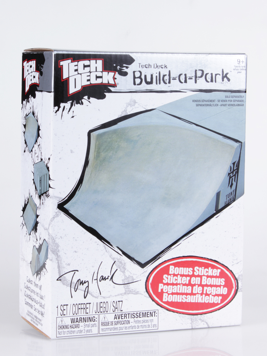 Tech Deck Fingerboard Tony Hawk Corner Bowl 01 