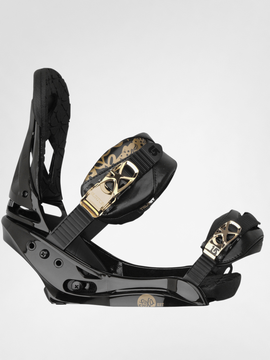 Burton snowboard bindings Lexa EST Wmn - black (black gold)