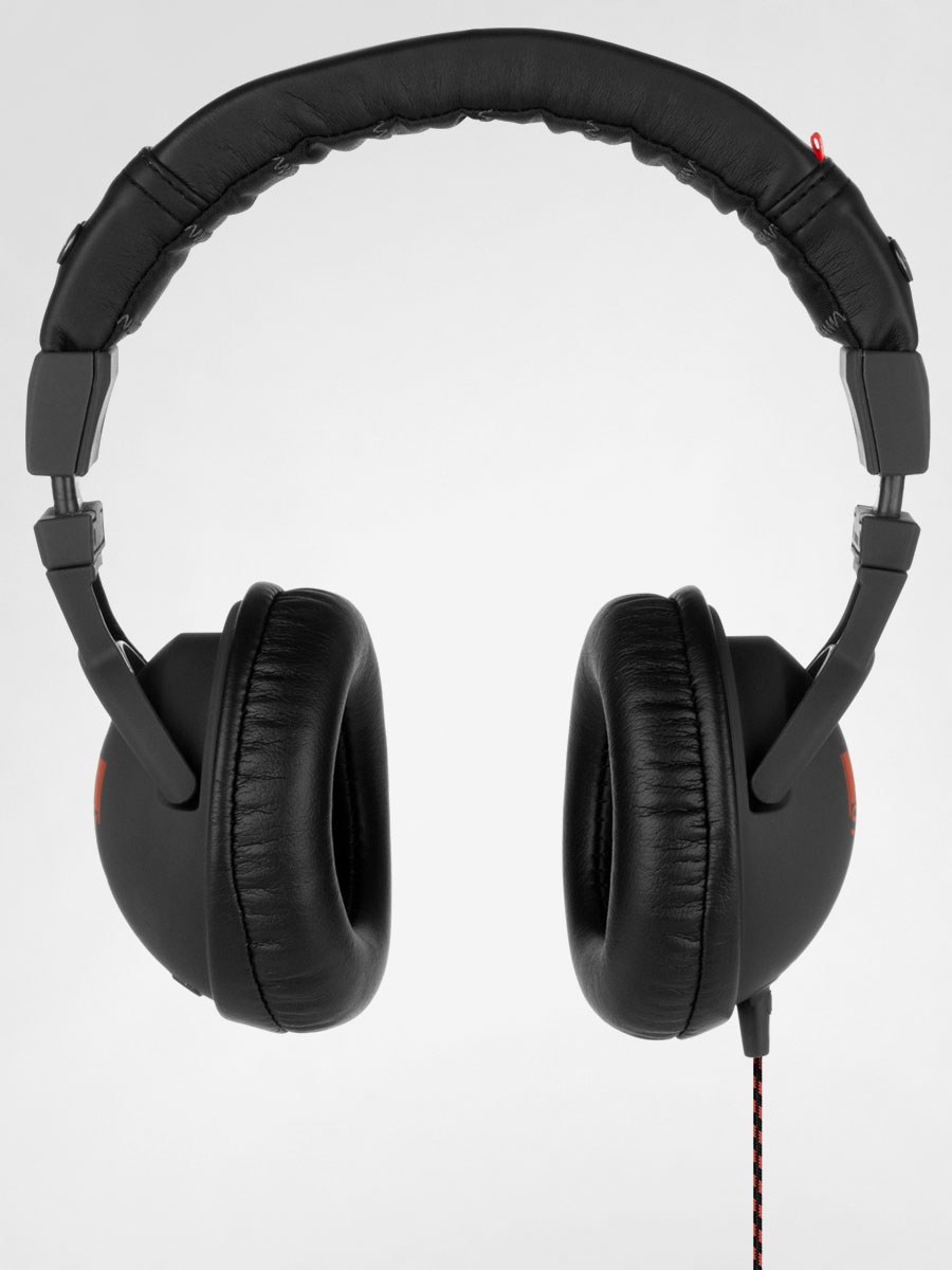 SkullCandy Headphones Hesh (carbon red w/mic)