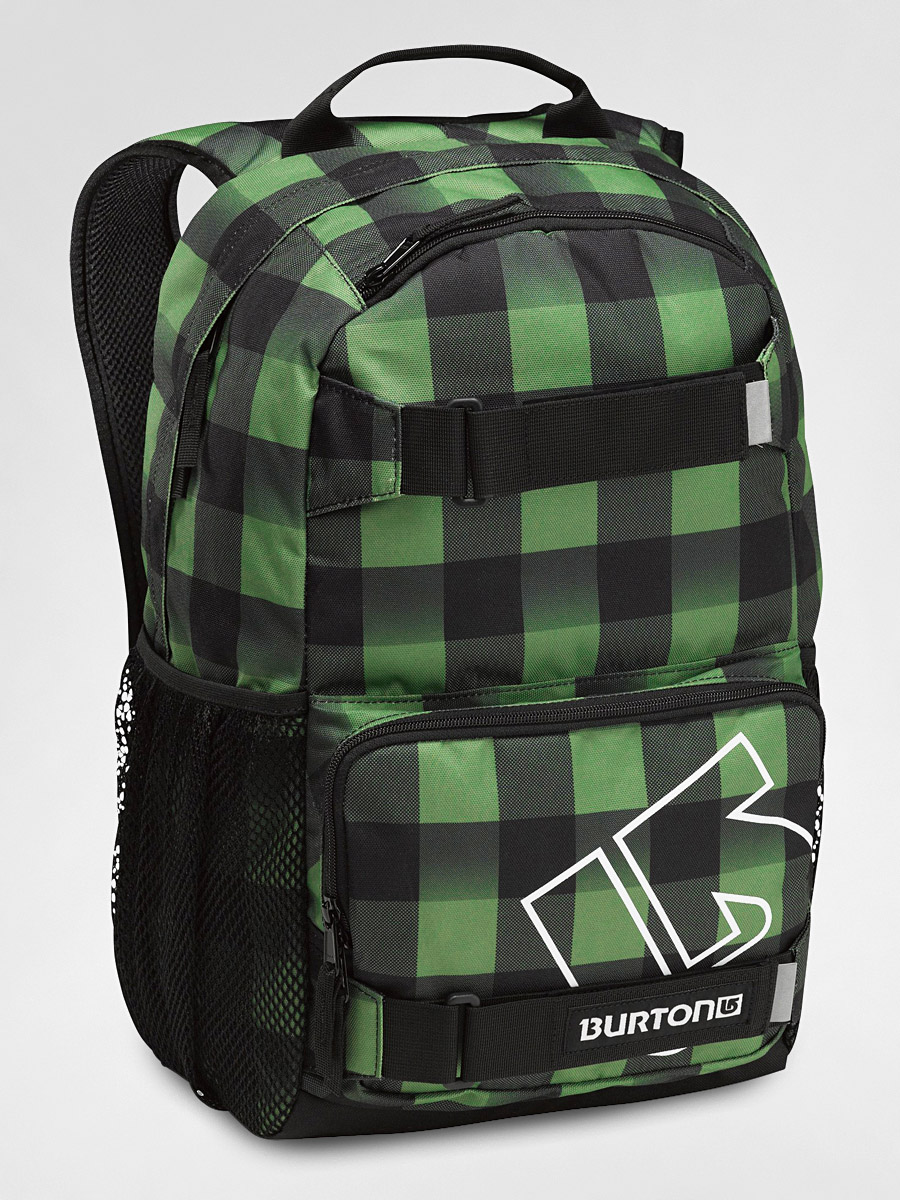 burton plaid backpack