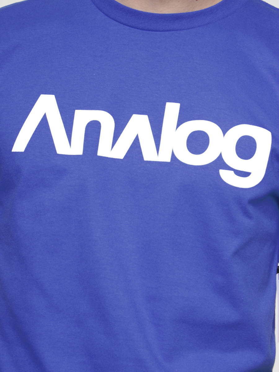 Analog T-shirt o (royal)