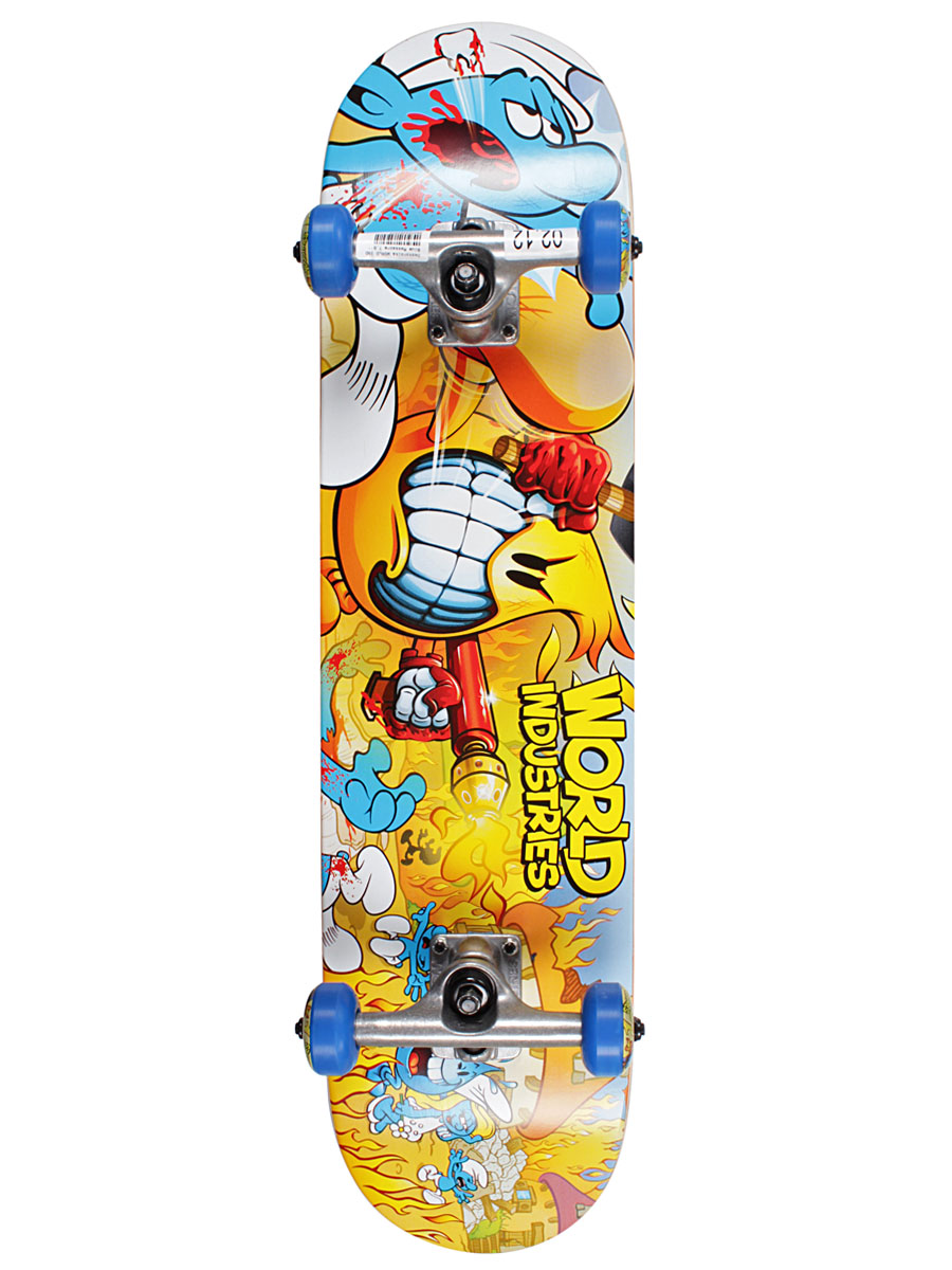 World Industries Skateboard Blue Massacre 7.5