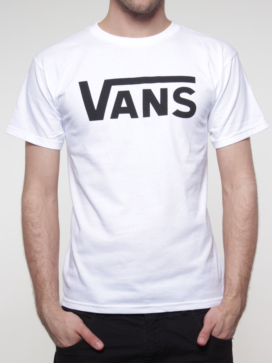Vans T-shirt Classic (white/black)