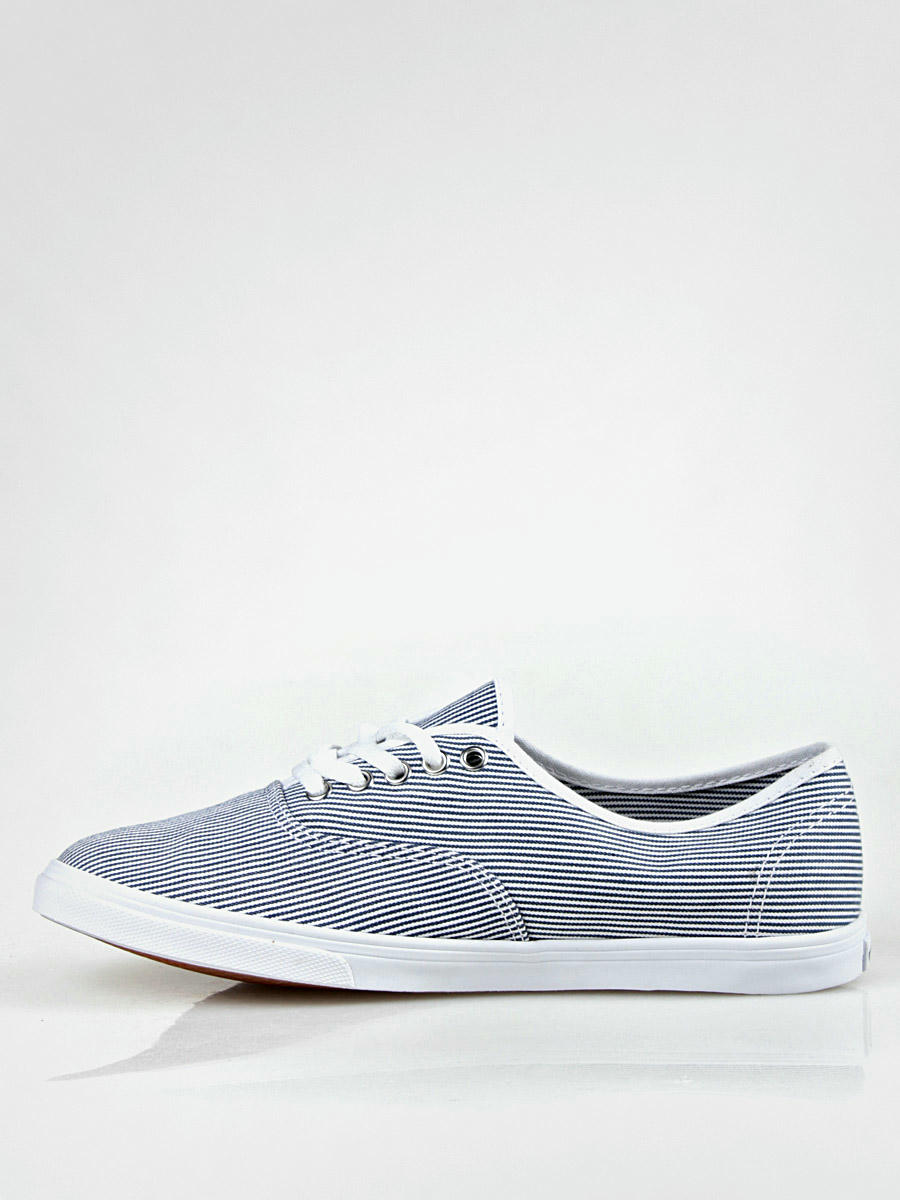 White vans with grey on sale stripe