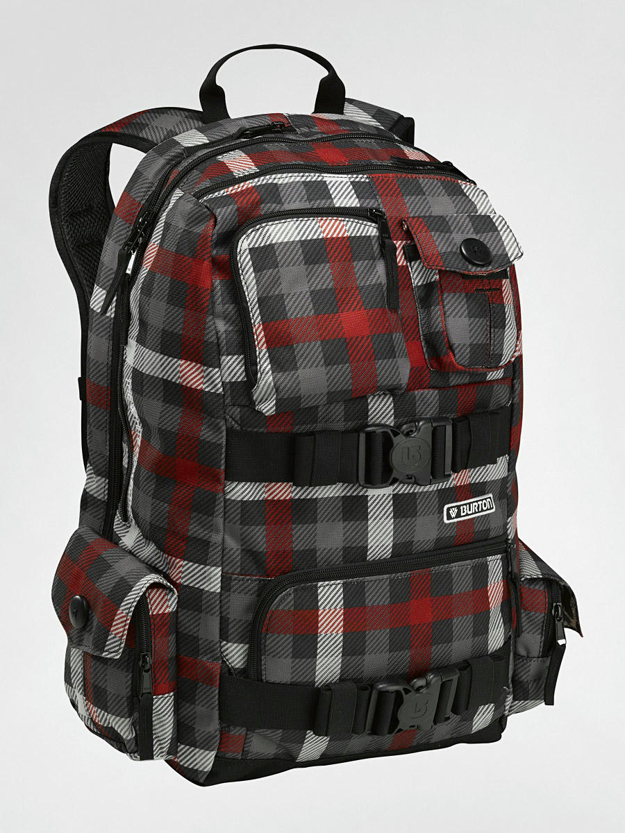 Burton Backpack Shaun White lava texture plaid